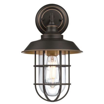 Westinghouse 6121640 - LED Aplique de parede para exterior IRON HILL 1xE27/60W/230V IP44