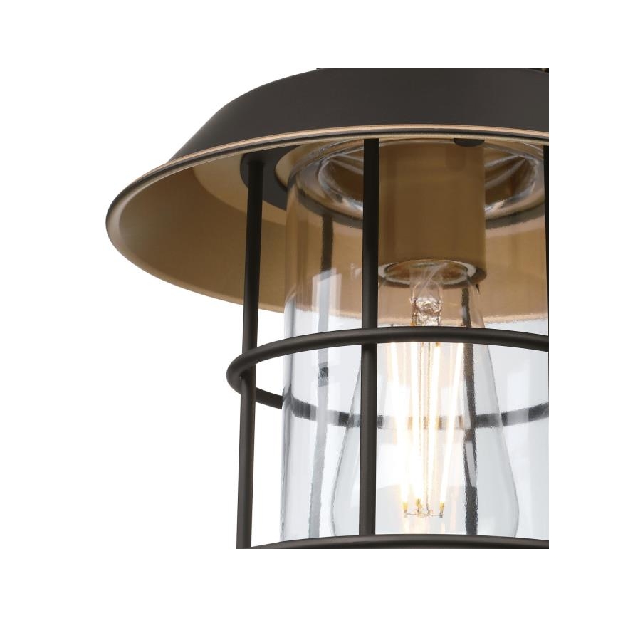 Westinghouse 6121640 - LED Aplique de parede para exterior IRON HILL 1xE27/60W/230V IP44