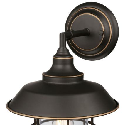 Westinghouse 6121640 - LED Aplique de parede para exterior IRON HILL 1xE27/60W/230V IP44