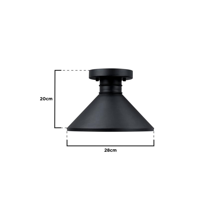 Westinghouse 61238 - Iluminação de teto exterior WALTER 1xE27/60W/230V IP44