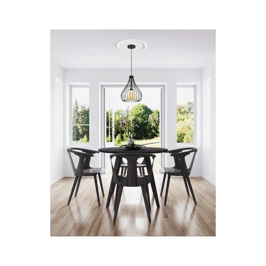 Westinghouse 6205140 - Lustre suspenso com cabo 1xE27/60W/230V diâmetro 30 cm
