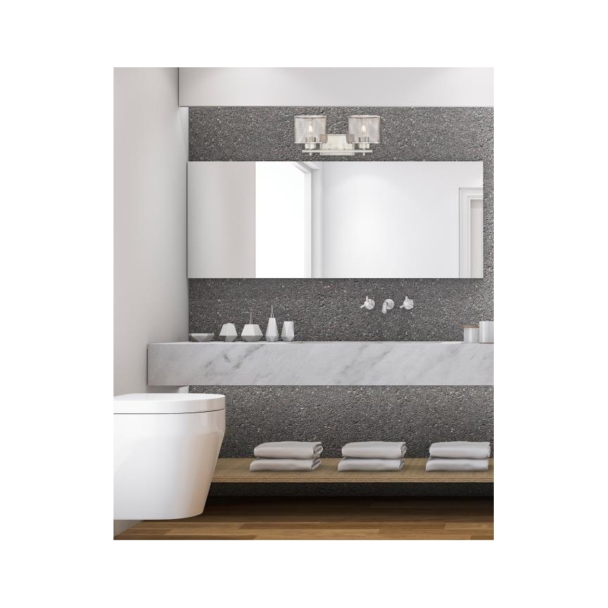 Westinghouse 63277 - Candeeiro de parede MORRISON 2xE27/60W/230V