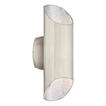 Westinghouse 6348940 - Aplique de parede exterior LED regulável CARSON 2xLED/7,5W/230V IP44