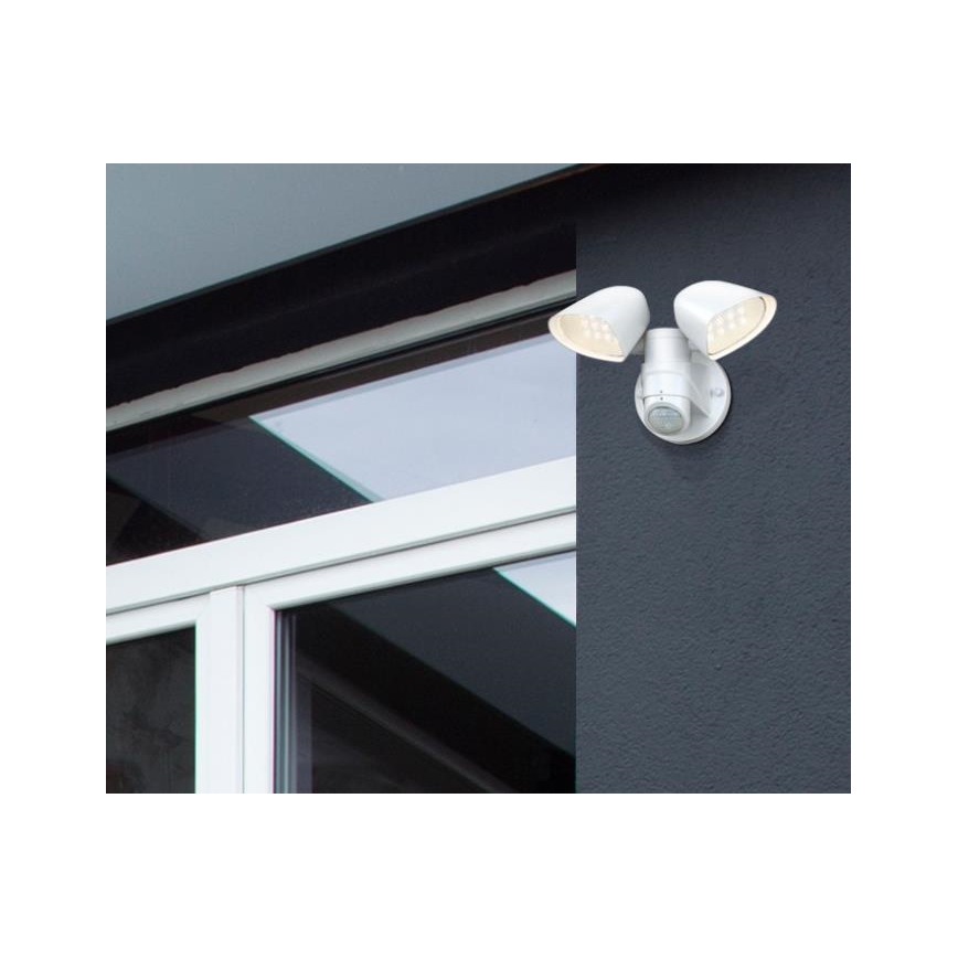 Westinghouse 63642 - Projetor LED Exterior com Sensor LED/17,5W/230V IP44