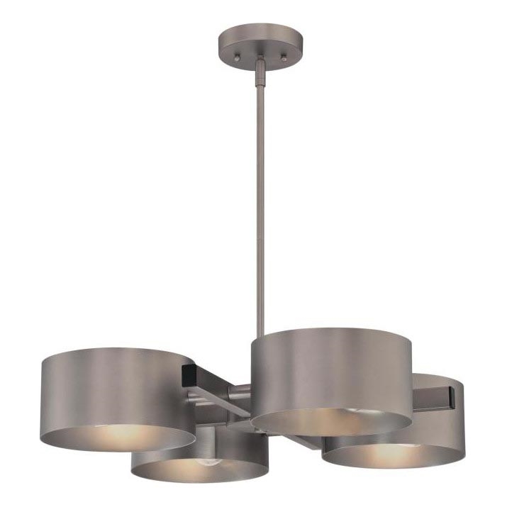 Westinghouse 6368740 - Lustre de haste ZARO 4xE27/60W/230V