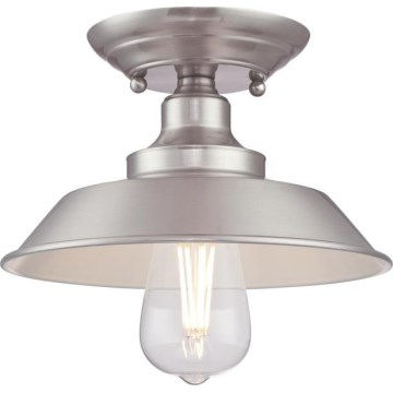 Westinghouse 6370040 - Lustre de tecto aplicado IRON HILL 1xE27/60W/230V Ø 22 cm