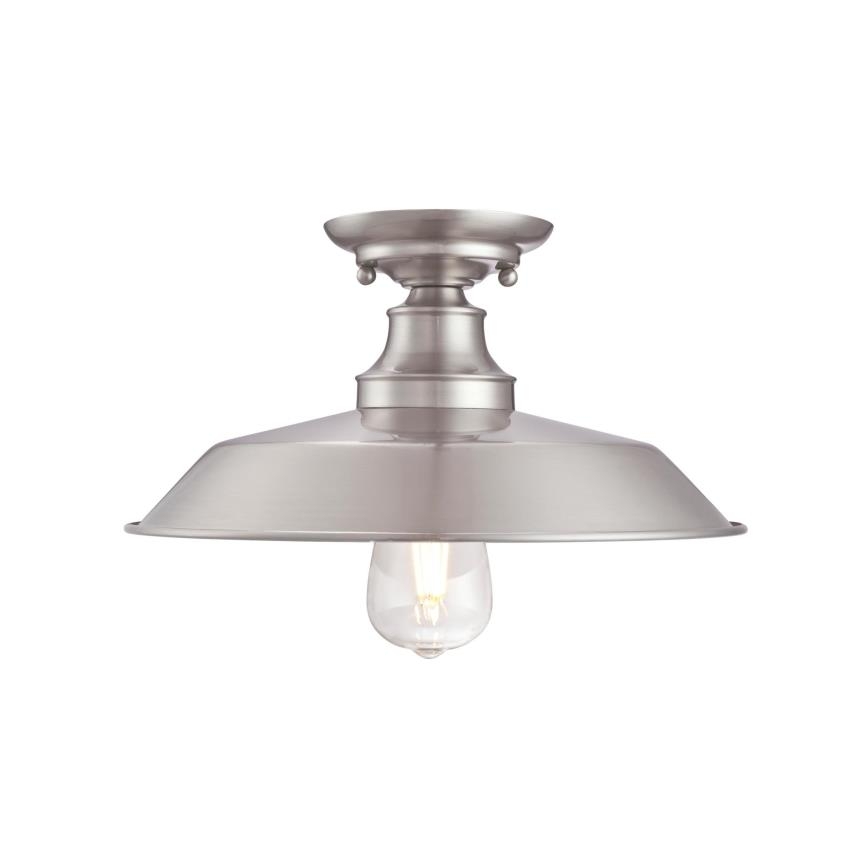Westinghouse 6370240 - Lustre de tecto aplicado IRON HILL 1xE27/60W/230V Ø 31 cm