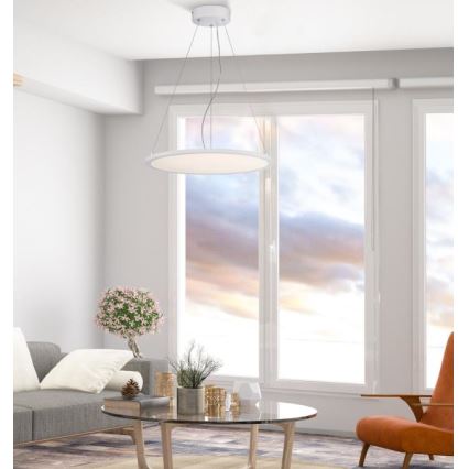 Westinghouse 65751 - Candelabro suspenso LED com regulação ATLER LED/32W/230V 45 cm