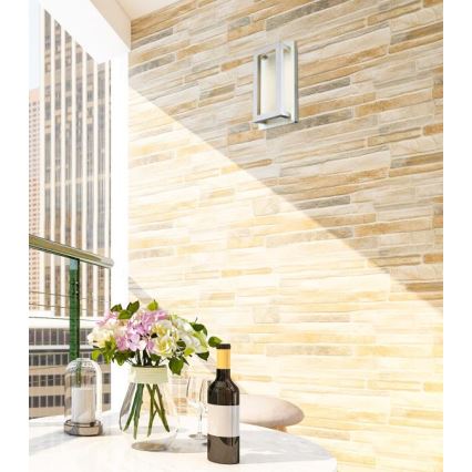 Westinghouse 65792 - LED Iluminação de parede exterior com regulação LED/15W/230V IP44