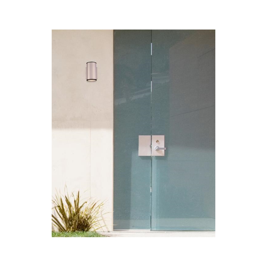 Westinghouse 65807 - Iluminação exterior LED com regulação MARIUS LED/8W/230V IP44