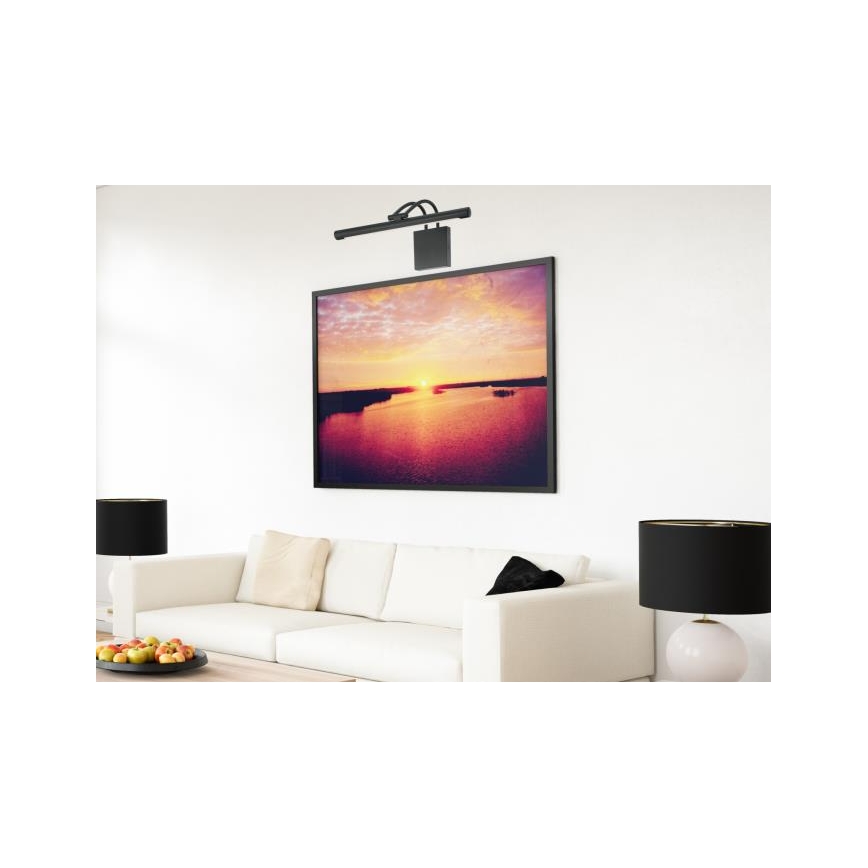Westinghouse 7501640 - LED dimerizável luminária para quadros LED/15W/230V preta