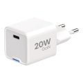 Winner Group - Adaptador de carregamento rápido 1xUSB-C Power Delivery 20W branco