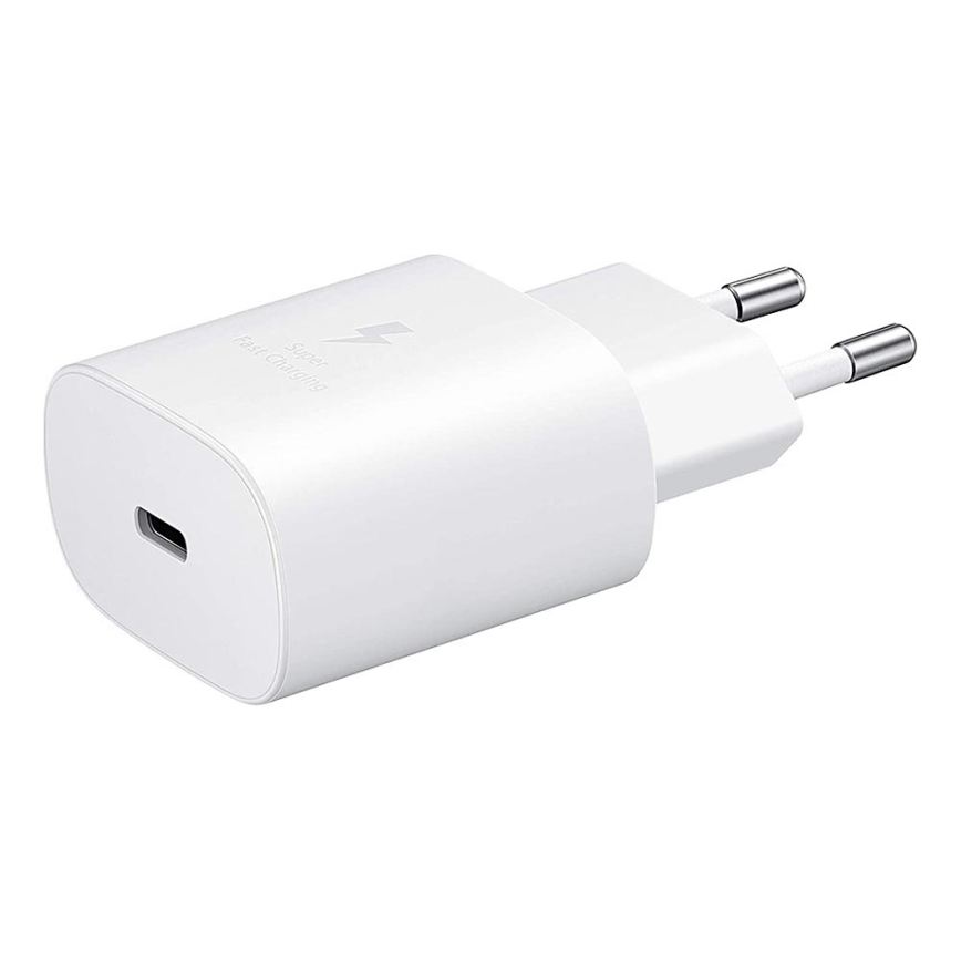 Winner Group - Adaptador de carregamento rápido 1xUSB-C Power Delivery 25W branco