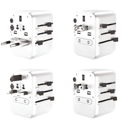 Winner Group - Adaptador de viagem com carregamento rápido Power Delivery 20W, branco