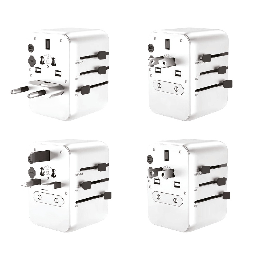 Winner Group - Adaptador de viagem com carregamento rápido Power Delivery 20W, branco