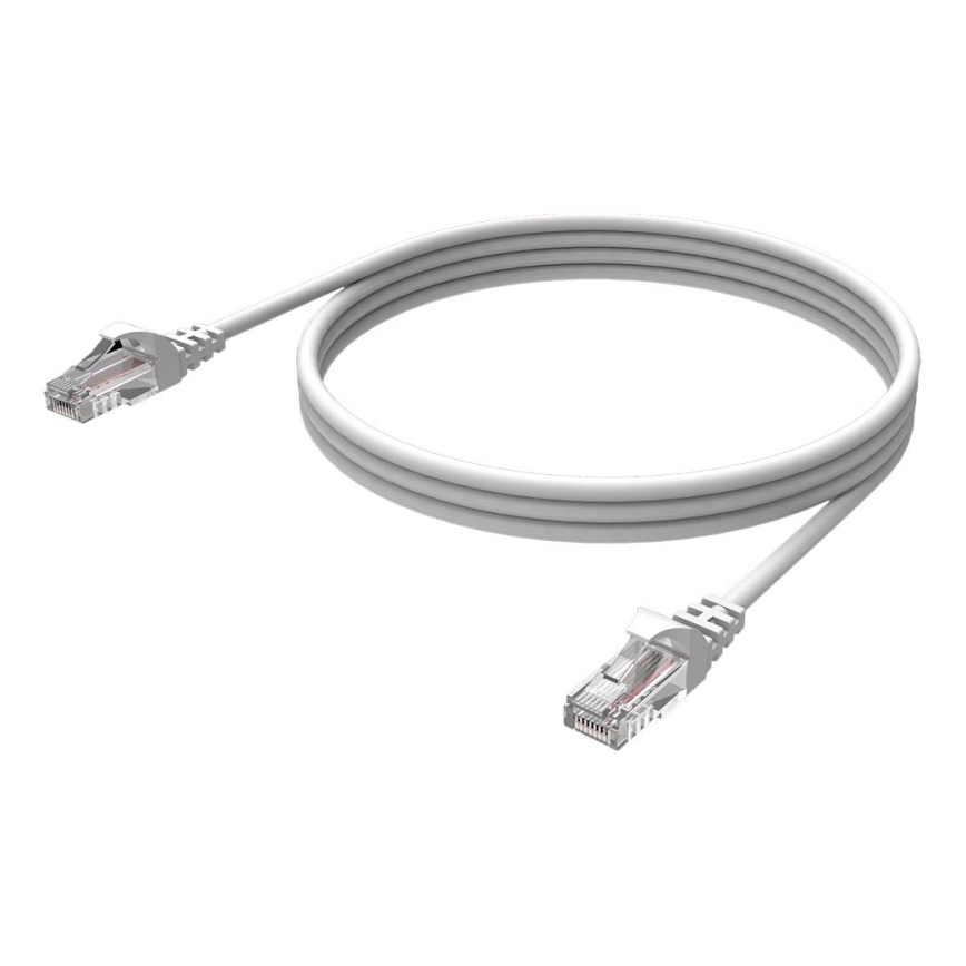 Winner Group - Cabo de rede Ethernet RJ45 / RJ45 CAT-6 2m branco