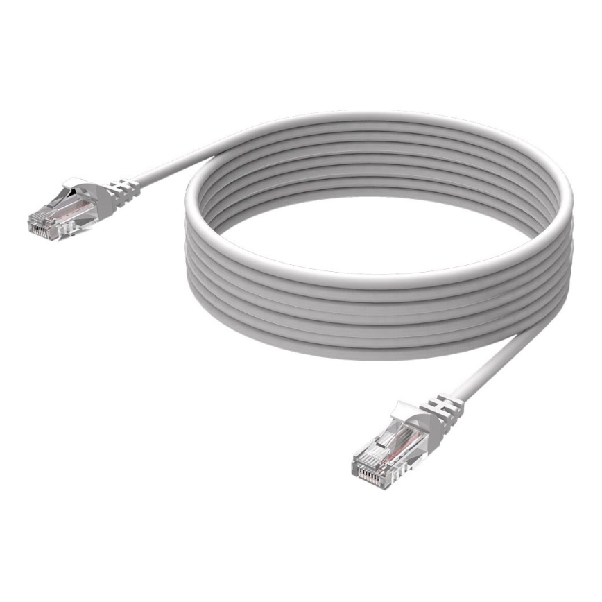 Winner Group - Cabo de rede Ethernet RJ45 / RJ45 CAT-6 5m branco