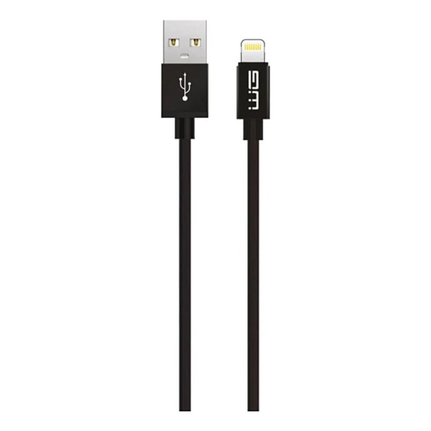 Winner Group - cabo USB Lightning / USB-A 1m preto
