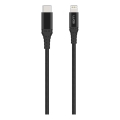 Winner Group - Cabo USB MFI Lightning / USB-C 1m preto