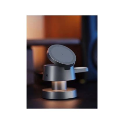 Winner Group - Carregador sem fios 4 em 1 MUSH8OOM 27W antracite