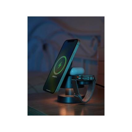 Winner Group - Carregador sem fios 4 em 1 MUSH8OOM 27W antracite