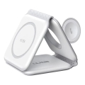 Winner Group - Carregador sem fios dobrável 3 em 1 MAXFLEX 22,5W branco