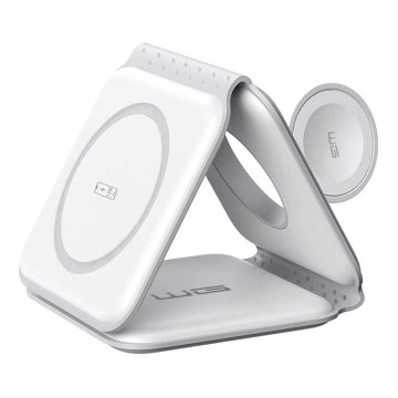 Winner Group - Carregador sem fios dobrável 3 em 1 MAXFLEX 22,5W branco