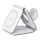 Winner Group - Carregador sem fios dobrável 3 em 1 MAXFLEX 22,5W branco