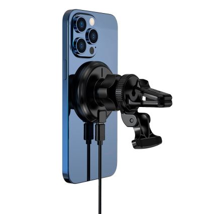 Winner Group - Carregador sem fios e suporte para carro 15W Qi2 MagSafe