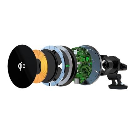 Winner Group - Carregador sem fios e suporte para carro 15W Qi2 MagSafe