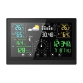 Winner Group - Estação meteorológica tátil com ecrã LCD a cores 5V/3xAAA + 6xAA