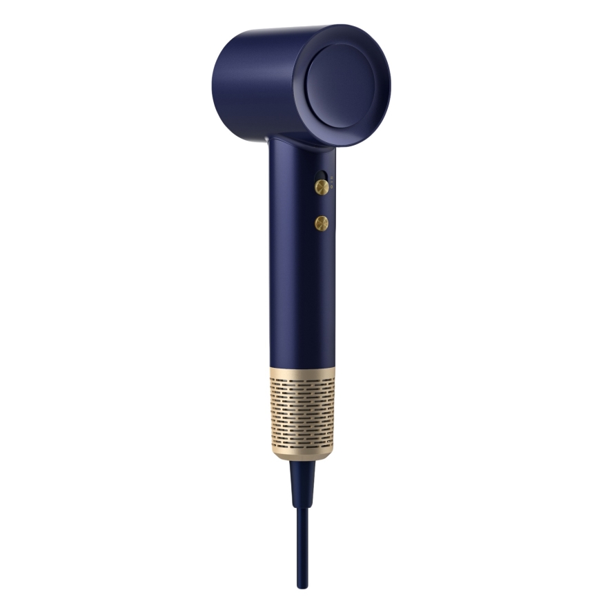 Winner Group - Secador de cabelo com ionizador Elegance Air 1600W/230V azul SCHUKO