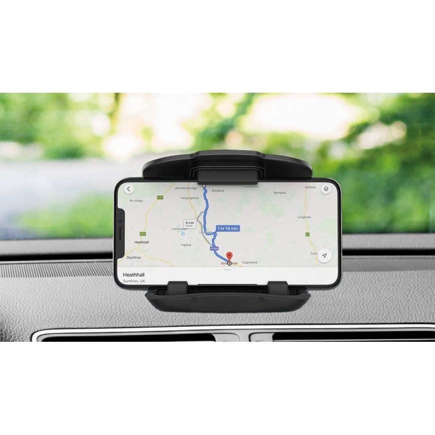 Winner Group - Suporte de telemóvel para automóvel com ventosa preto