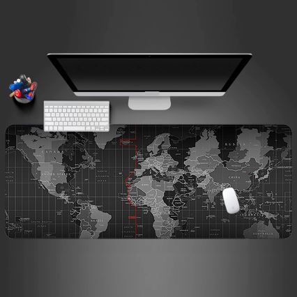 Winner Group - Tapete para teclado e rato 30x75 cm mundo