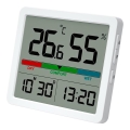 Winner Group - Termómetro digital com visor LCD e medidor de humidade 2xCR2032 branco