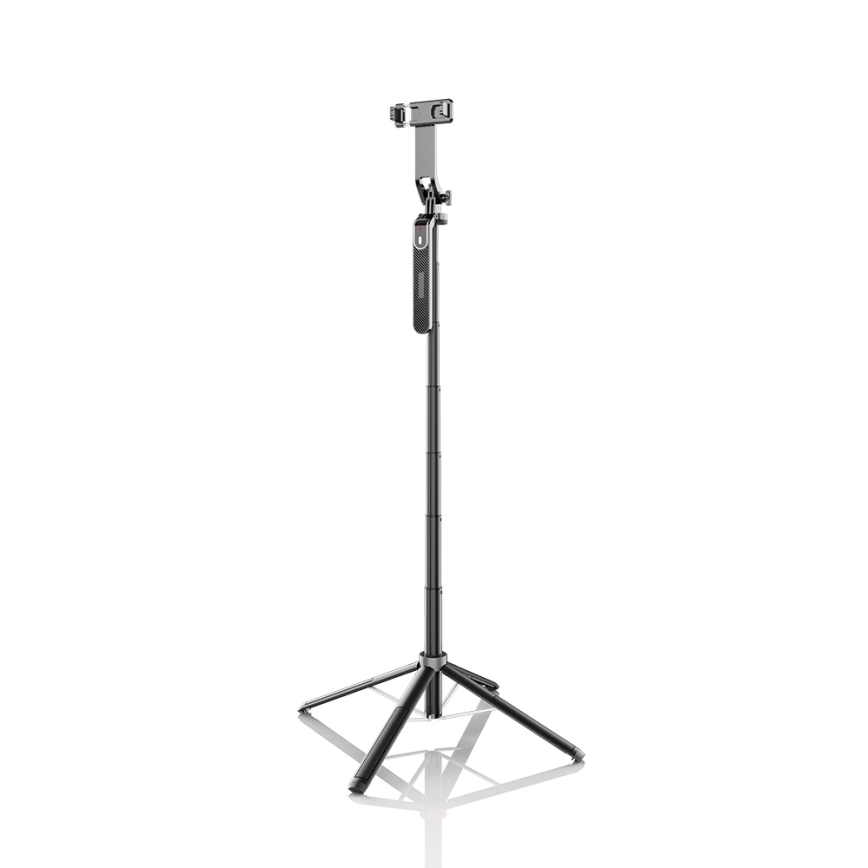 Winner Group - Tripé para selfies 3em1 com um suporte 55 mAh 180 cm preto