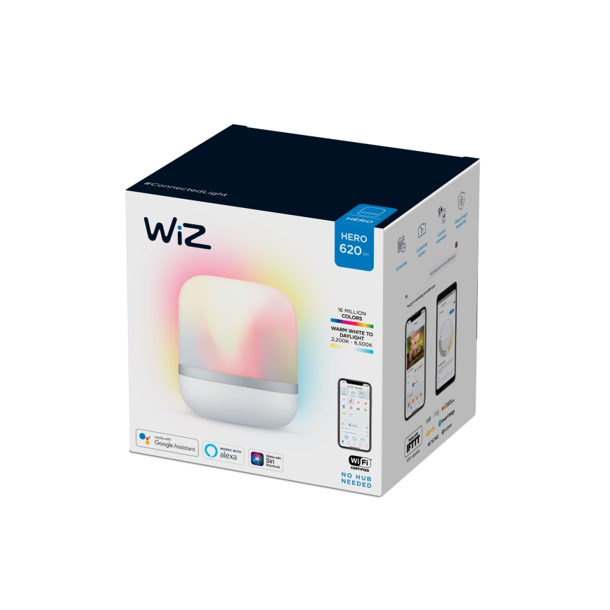 WiZ - Candeeiro de mesa LED RGBW com regulação HERO LED/13W/230V 2200-6500K Wi-Fi