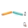 WiZ - CONJUNTO 2x Lâmpada LED RGBW Regulável BAR LED/5,5W/230V 2200-6500K Wi-Fi
