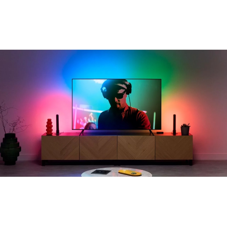 WiZ -CONJUNTO 2x LED RGBIC Luminária dimerizável GRADIENT LED/8,2W/230V 2700-6500K Wi-Fi