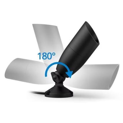 WiZ -CONJUNTO 2x LED RGBW Iluminação exterior com regulação SPOT LED/10W/230V 2700-5000K IP65 Wi-Fi