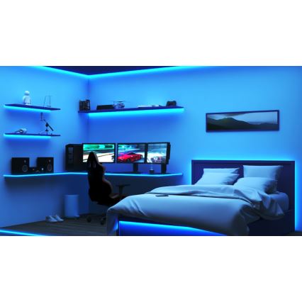 WiZ - Fita LED RGB dimerizável 10m LED/12W/230V Wi-Fi