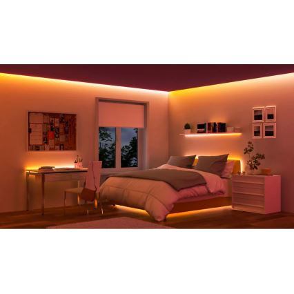 WiZ - Fita LED RGBIC dimerizável 4 m LED/10,2W/5V 2700-6500K Wi-Fi