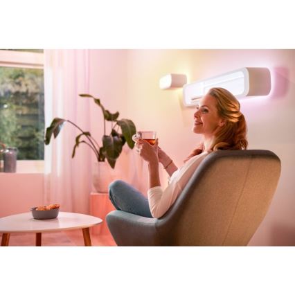 WiZ - Foco LED RGBW regulável IMAGEO 1xGU10/4,9W/230V CRI 90 Wi-Fi preto