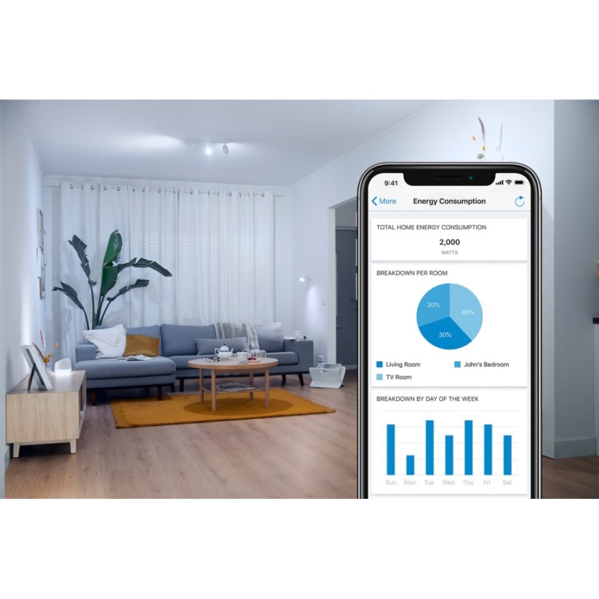 WiZ - Iluminação de teto LED com regulação do fluxo luminoso SUPERSLIM LED/17W/230V 4000K Wi-Fi