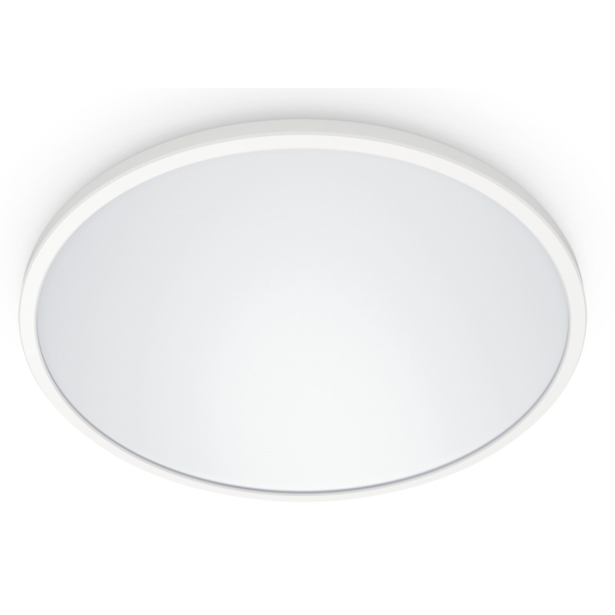 WiZ - Iluminação de teto LED com regulação SUPERSLIM LED/22W/230V 2700-6500K Wi-Fi branca