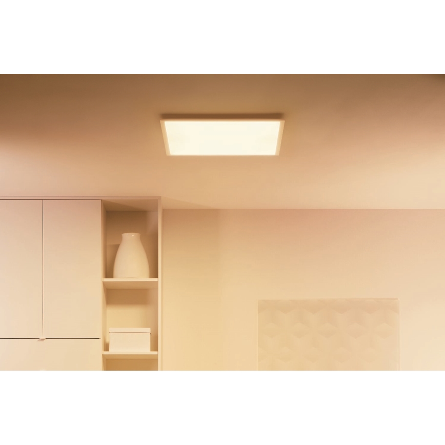 WiZ - Iluminação de teto LED com regulação SUPERSLIM LED/36W/230V 2700-6500K Wi-Fi branca