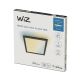 WiZ - Iluminação de teto LED com regulação SUPERSLIM LED/36W/230V 2700-6500K Wi-Fi preto