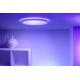 WiZ - Iluminação de teto LED RGB com regulação SUPERSLIM LED/22W/230V 2700-6500K Wi-Fi branco