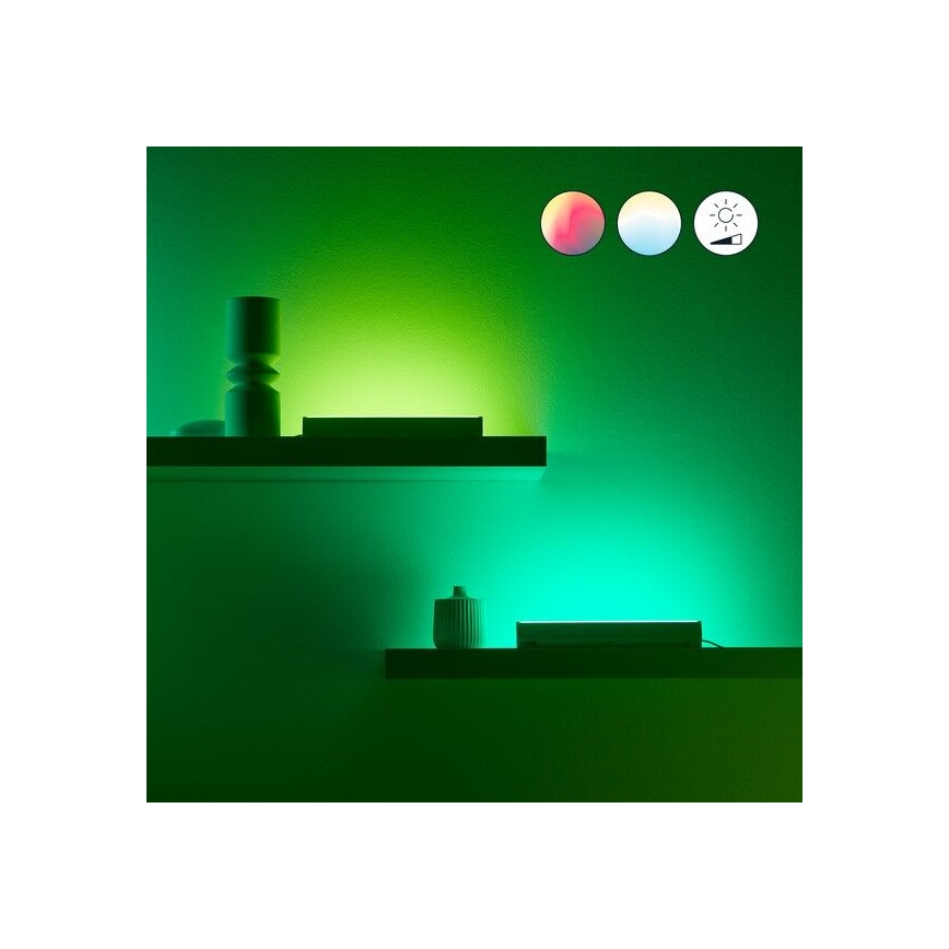 WiZ - CONJUNTO 2x Lâmpada LED RGBW Regulável BAR LED/5,5W/230V 2200-6500K Wi-Fi