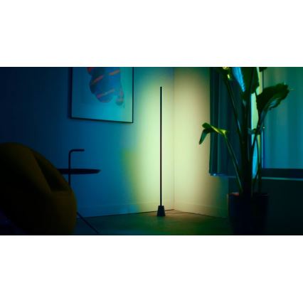 WiZ - LED RGBIC Luminária de pé dimerizável GRADIENT LED/9,7W/230V 2700-6500K Wi-Fi